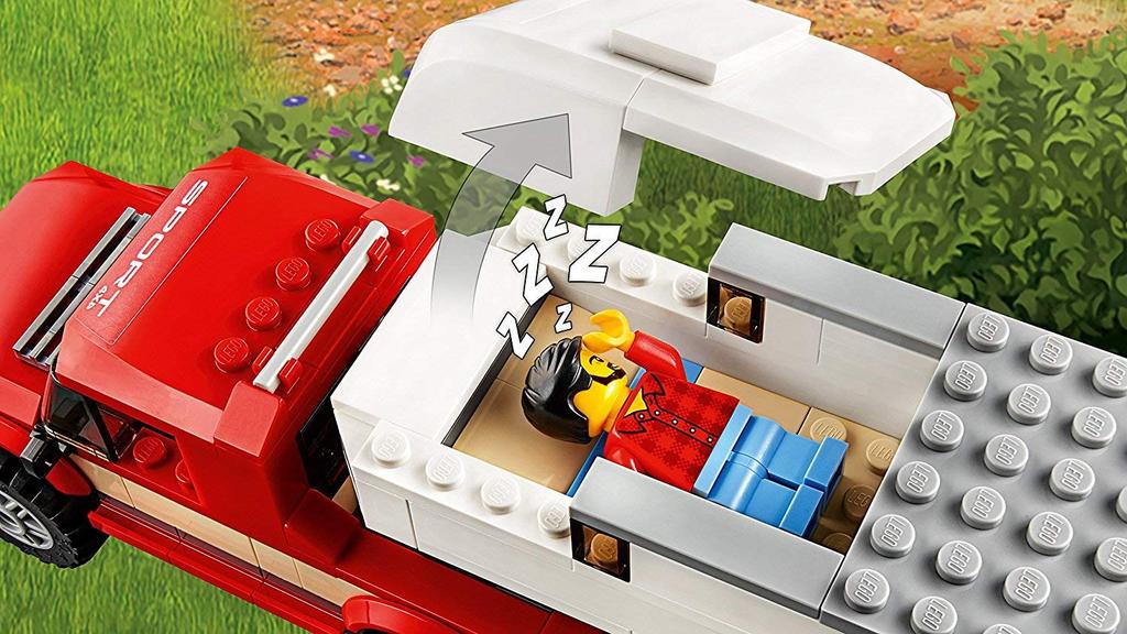 LEGO City Camping Van and Pickup Truck 60182 Blocks Toys for Boys
