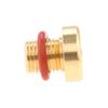 1Pc Brass Car Coolant Water Tank Expansion Drain Screw Plug 17111712788 11537793373 for BMW 128i 135i 318i 318ti 320i X5 X6 Z4 Oil Drain Plugs 3