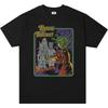 Fun Supernatural American Funny Illustration T-shirt, Vintage Men's and Women's Loose Short-sleeved T-shirt