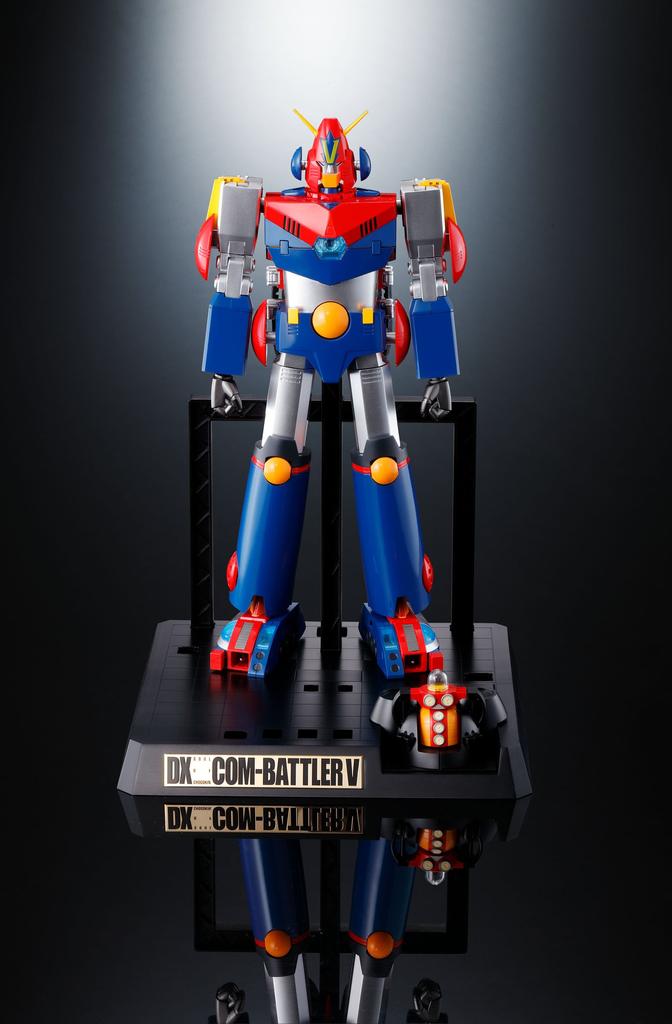 TAMASHII NATIONS DX Soul of Chogokin Chodenji Robo Con Butler V 355mm Bemalte Bewegliche Figur Ca.. ABS & PVC & Druckguss