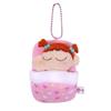 12Cm Kawaii Crayon Shin-Chan Sleeping Bag Plush Keychain Pendant Anime Kasukabe Defense Force Plush Doll Backpack Pendant Gift