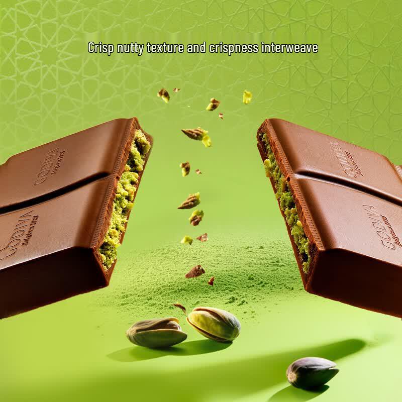 GODIVA Chocolat au lait pistache