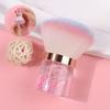 Nail Art Mushroom Rose Head Brush Remove Nail Dust Brush Polish Powder Cleaning Tool Beauty Makeup Brushes Manicure Tool