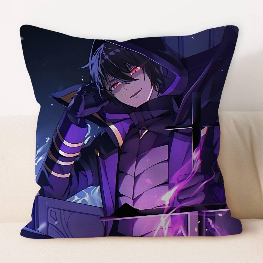The Eminence In Shadow Cover With Short Plush Print For Living Room Sofa Decoration Cushion Cover Pillow Covers