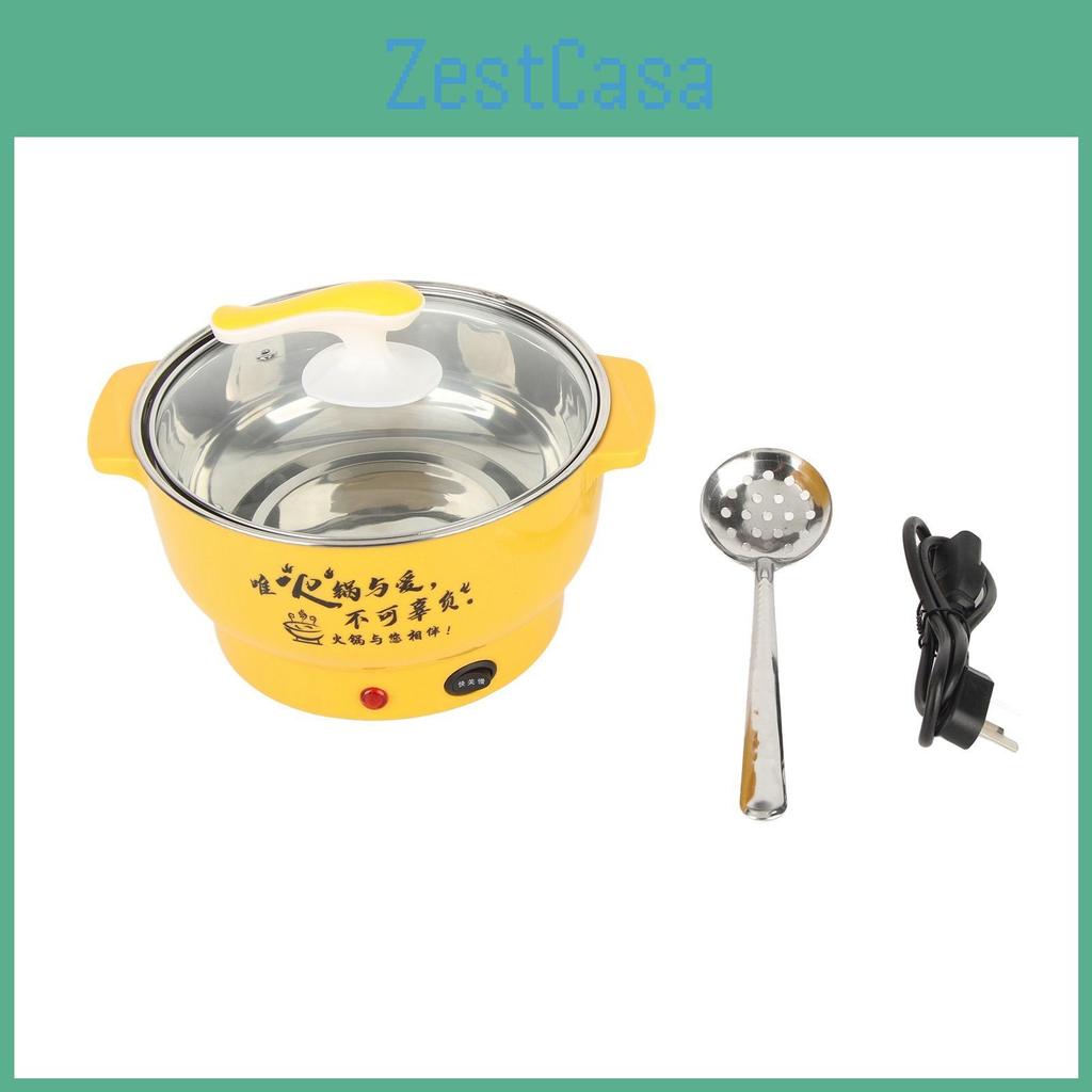 Cooking Pot Electric 400 18l To 800w Stainless Steel Inner Wall 2 Modes Overheating Protection