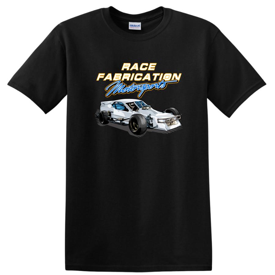 Race Car Fabrication Motorsports Graphic T Shirt Cool Racing Tee Design Gift 2XL