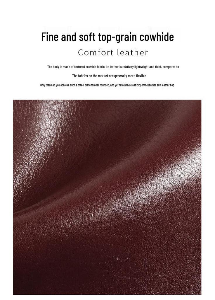 Women's Genuine Leather Small Crossbody Bag - 2026 Versatile Fashion Coin Purse with High-Quality Texture