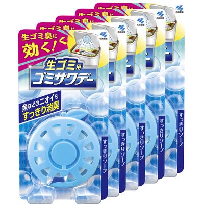 Garbage Sawaday Garbage Trash Can Deodorizer Air Freshener Refreshing Soap Scent X 5 Pieces Kobayashi Pharmaceutical [Bulk Purchase] 2.7ml