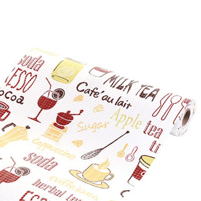 Printing Kitchen Table Mat Drawers Cabinet Shelf Cupboard Placemat Waterproof Oil Proof Shoes