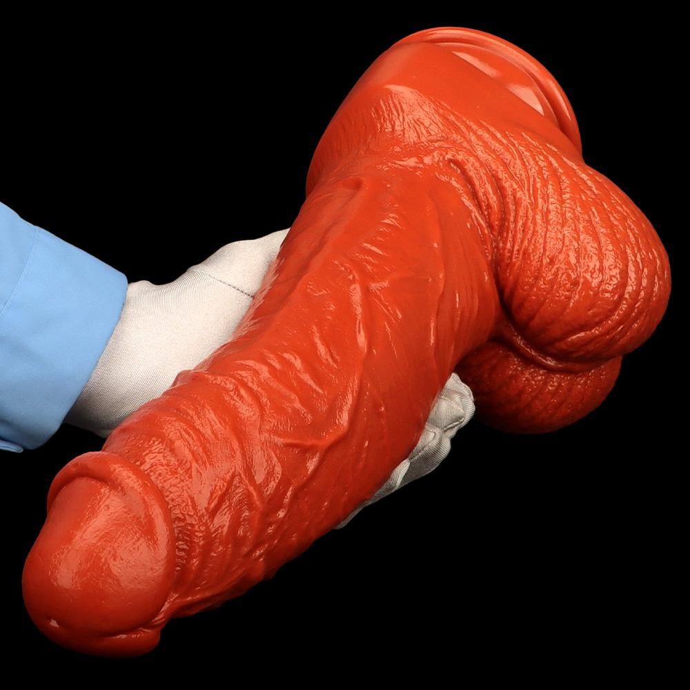 35*8cm Gigantyczne Dildo Ekspander Analny Masturbator Dorosła Zabawka Seksualna dla Mężczyzn i Kobiet Realistyczny Penis Duży Kutas 18+