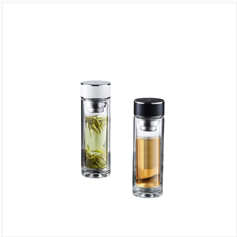 Snike Double-Layer Glass Water Cup