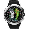 Shot Navi W1 Evolve Black X Silver GPS Golf Navigation System with Golf Elevation Fairway Green and Compatible with Overseas Courses (Shot Navi)