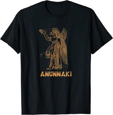 Anunnaki Alter Astronaut Sumerisch Alien Theoretiker T-Shirt Oberteile T-Shirt Größe S-4XL