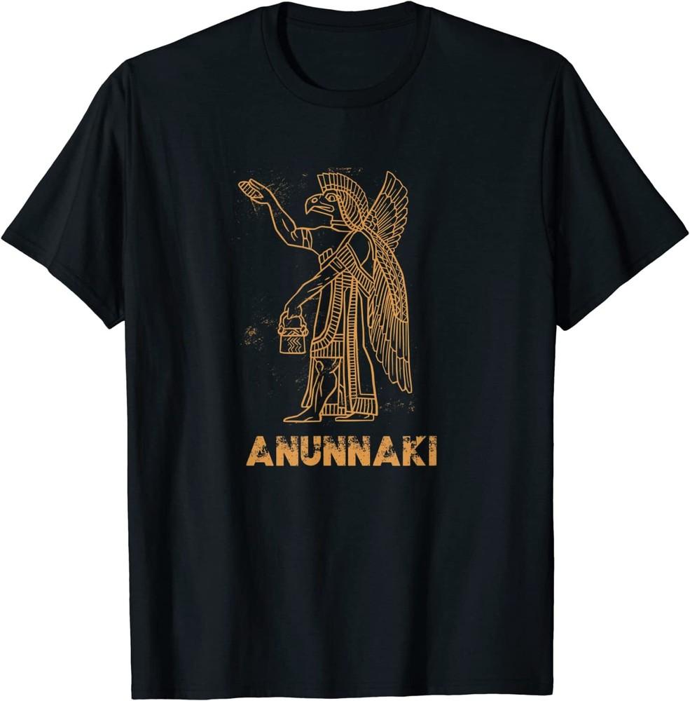 

Anunnaki Ancient Astronaut Sumerian Alien Theorists T-shirt Tops Tee Size S-4XL L