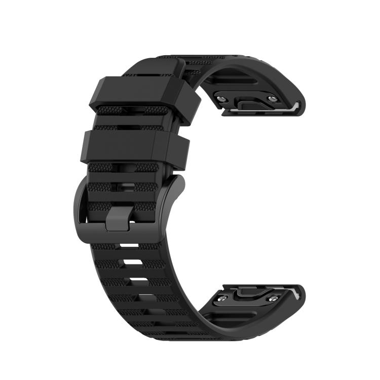 For Garmin Fenix 3 26mm Silicone Watch Band