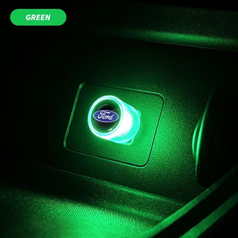 USB LED Car Light Auto Interior Atmosphere Light Emergency Lighting Light For Ford Ranger Focus Kuga Mustang SMAX Transit Mondeo