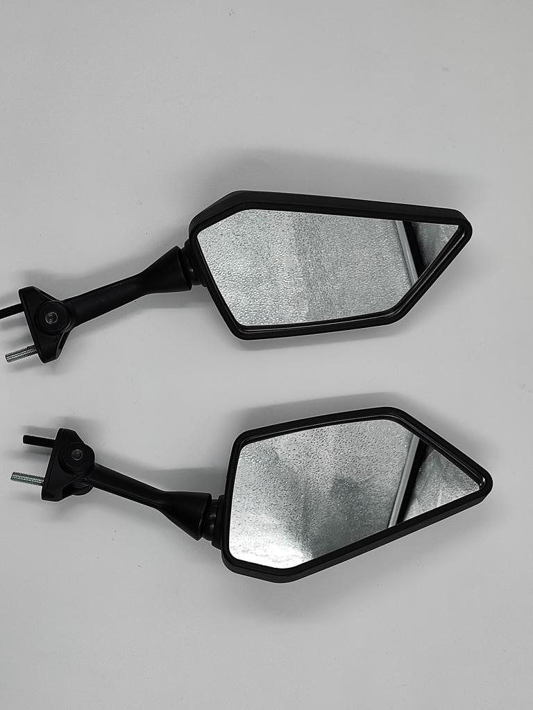 Black Sea Motor 2008-2013 Kawasaki Ninja 250R Compatible Mirror Set Right Left Mirror Set