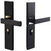 Square Interior Door Handle Lockset Universal Door Knob  Household Hardware