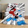 Cuphead's Devil Deal Soft Comfortable All Seasons blanket Sofa Office Naps blanket Outdoor Travel throw Perfect Gift