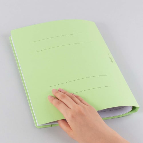 Plus Flat File A4 Spread A3 Bi-fold Storage 4 Color Set NO.025F