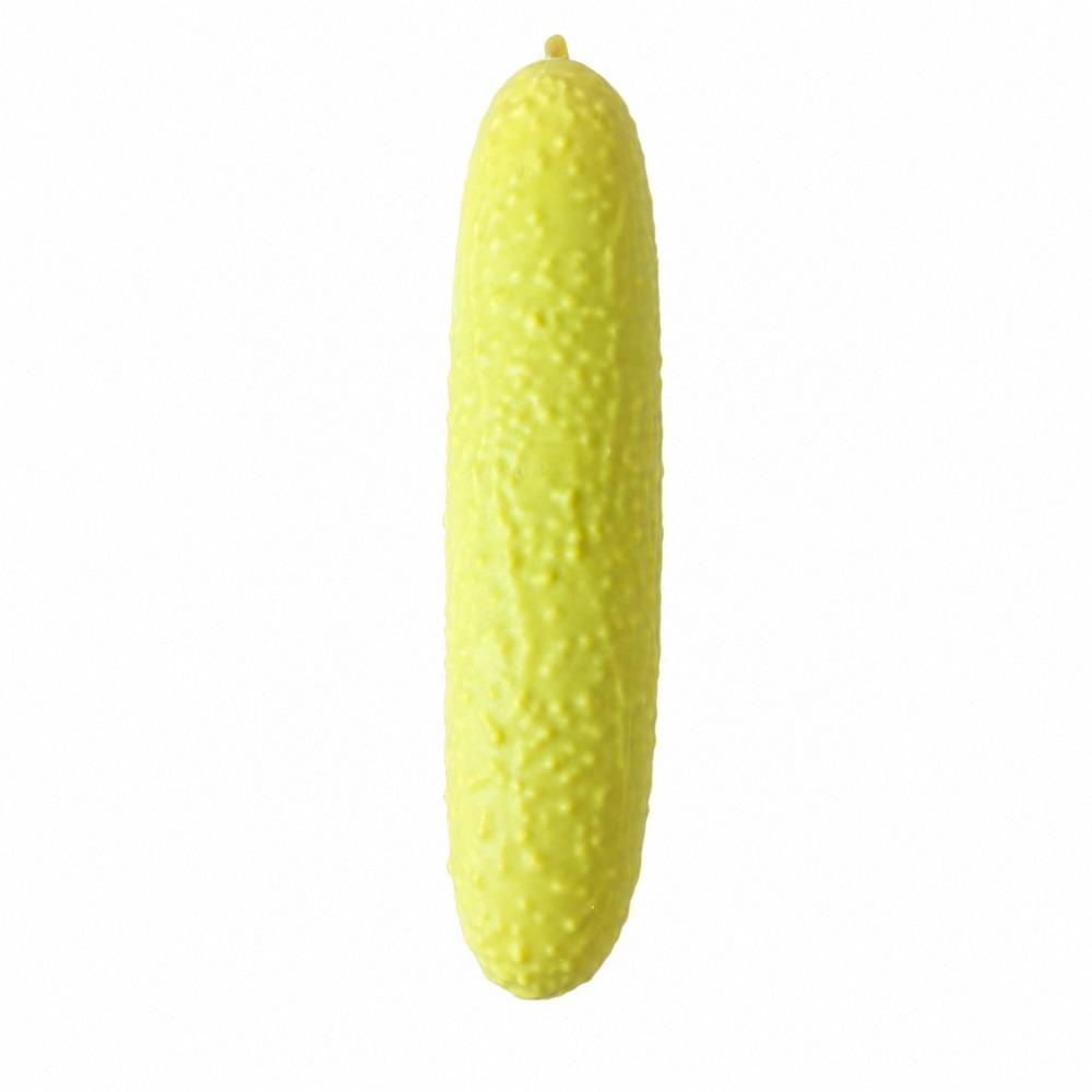 

Slow Rebound Cucumber Squeezable Toys Super Soft Pickled Cucumber Pinch Toy Children Gift жёлтый