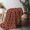African Print Throw Blanket Dashiki Kilimanjaro Kilim Pattern Cotton Sofa Bed Throw for Home Decor Gift
