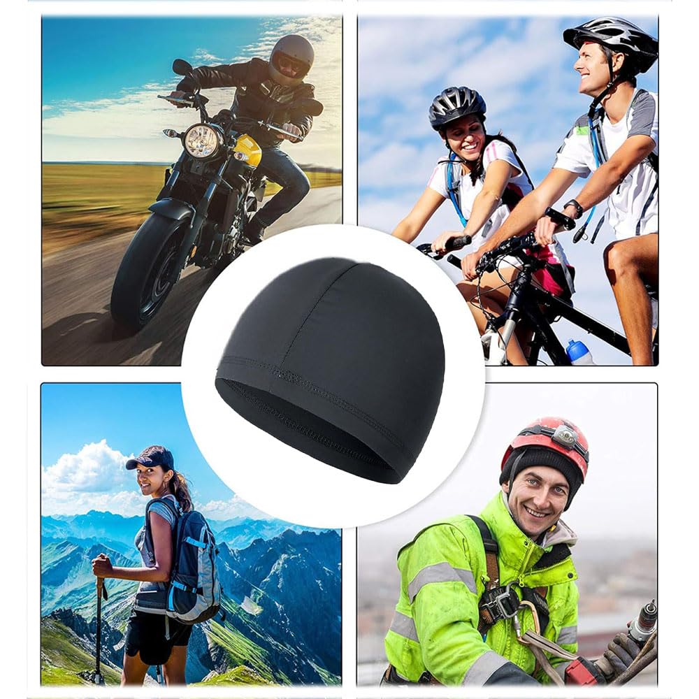 [DONGFANGB] Helmet Inner Cap, Sweat Absorbent, Quick Drying, Cool Material,