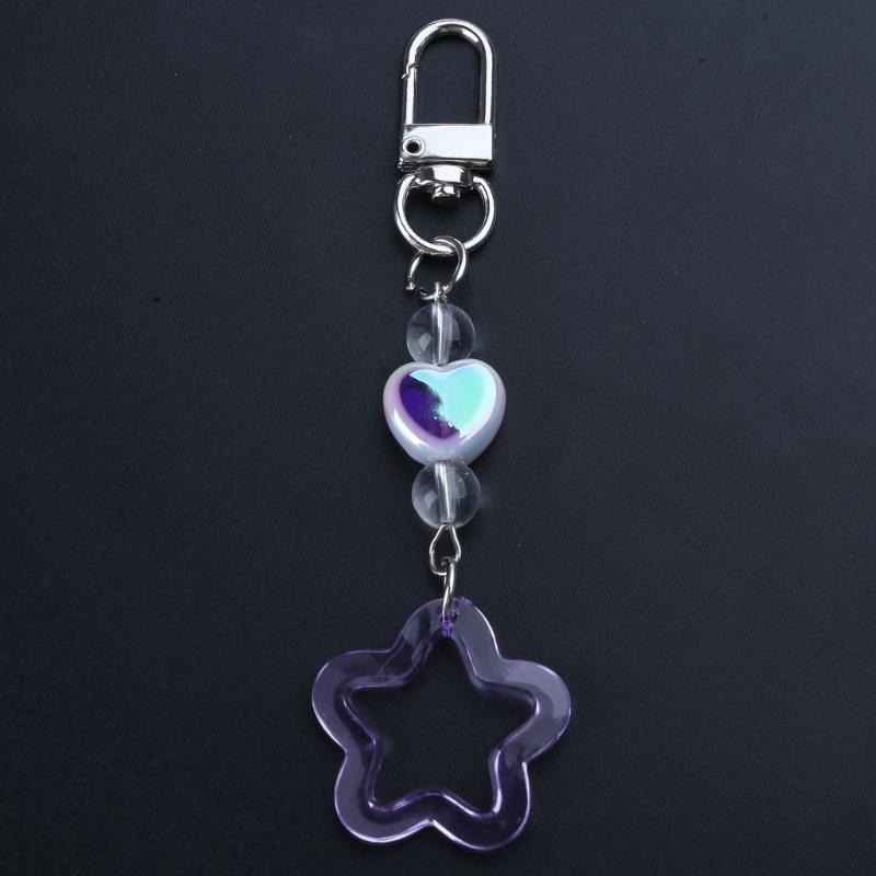 Eye catching Heart Key Chain Pendant Cute Key Rings for Phones Cute Jewelry