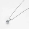 1 Carat Real Moissanite Pendant Necklace For Women Top Quality 100%   Copper Wedding Party Bridal Fine Jewelry