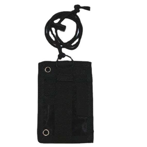 

Новый тактический держатель для ID-карты MOLLE с патчем на липучке, бейджи для экскурсоводов, уличный дорожный кошелек для ручек и нейлоновый шнурок