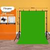 Professional Chroma Key Green Screen Fabric – No Punching or Installation Needed for Photography & Live Studio