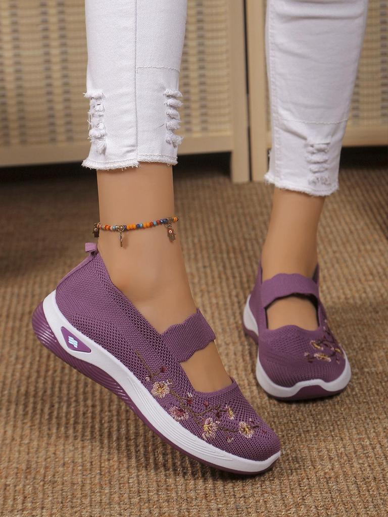 TEMU Women's Casual Soft Sole Breathable Fashion Sneakers