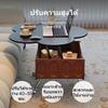 Mobile French Retro Lift Coffee Table Solid Wood Storage Furniture for Bedroom or Modern Living Spaces