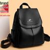 2026 Neuer Stil Damen Echtleder Doppel-Schultertasche - Vielseitig, Weich, Große Kapazität Freizeitrucksack