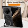 Rotatable Metal Bracket Holder Magnetic Attachment Ring Case For Honor Magic V5 Magic V3 Vs 3 Magic Vs 2 V2 Slim Protect Cover