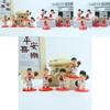Dunk Slam Q Version Boys Pvc Figures White Red Outfit Basketball Decor Cake