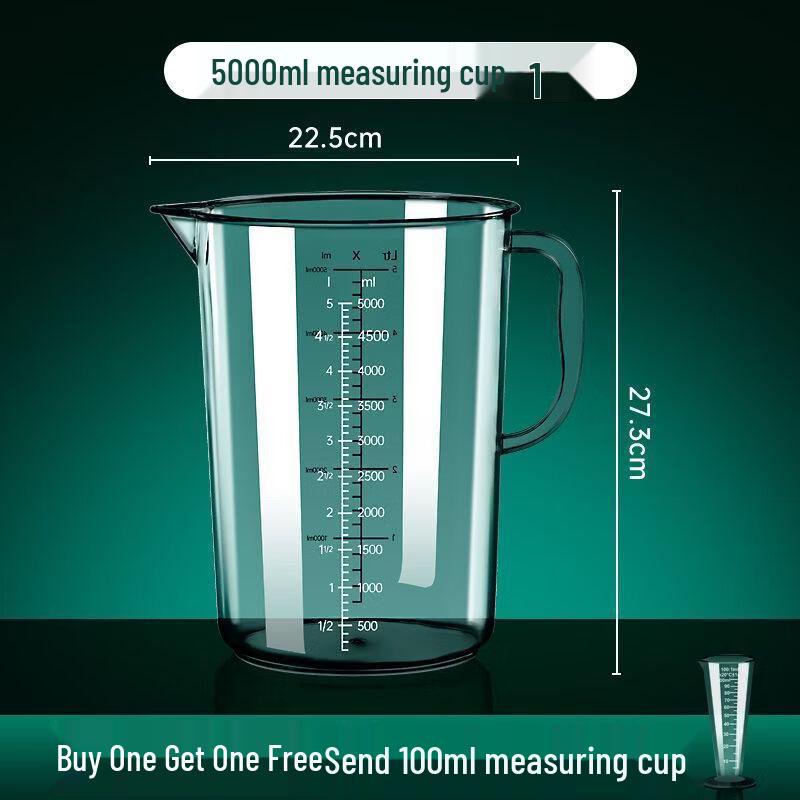 Food Grade Glass Measuring Cup with Scale