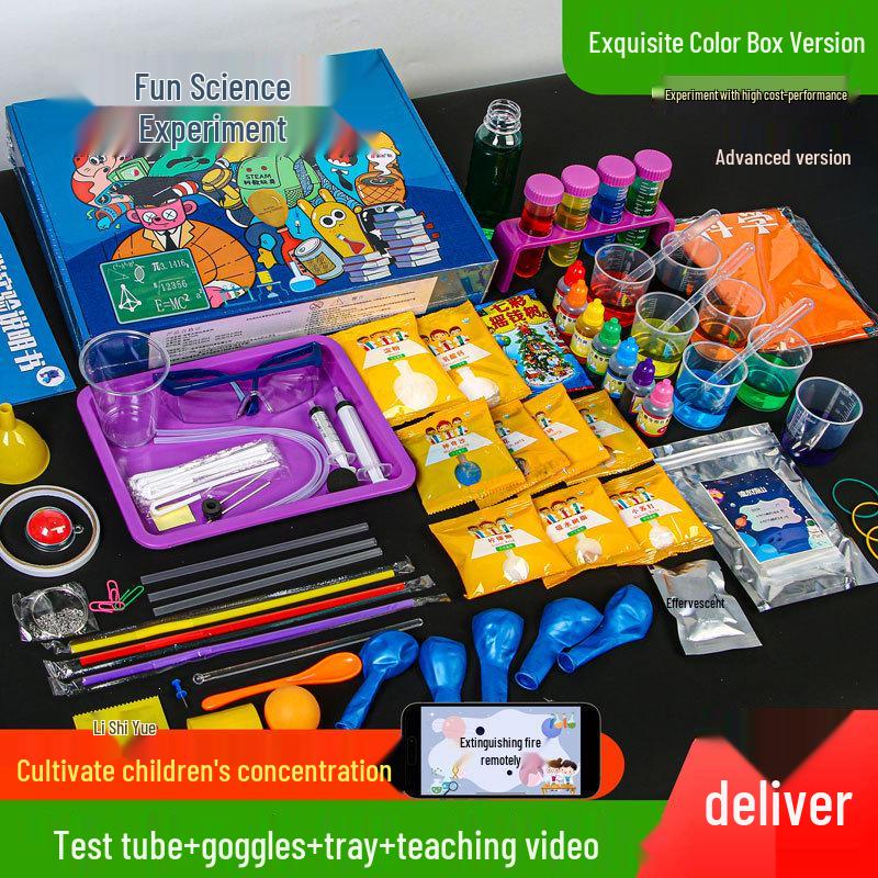 Kids' Chemistry Experiment Kit: Fun Educational Toys for Primary and Kindergarten