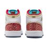 Air Jordan 1 Mid GS NC To Chi Kids Sneakers White Metallic-Gold University-Red FB2212-100