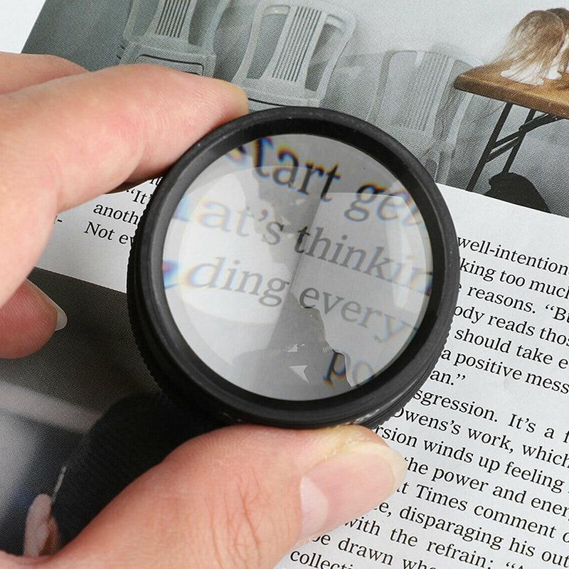 30x36mm Clear 30x Magnification Jewelry Appraisal Metal Magnifier SC30x36