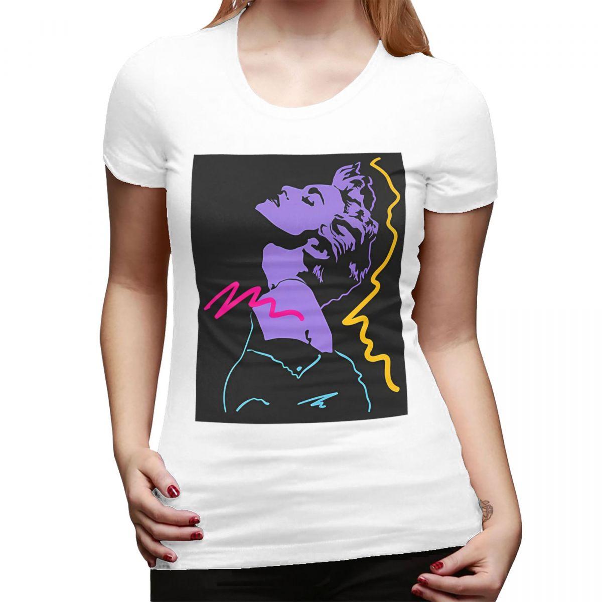 

Madonna 80s Retro Style TShirt for Women ONeck Streetwear T Shirts Womens Short Sleeve Summer Clothes Tops S