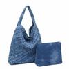 Yijinyuan Denim Large-capacity Tote Bag Women High-quality Hand-woven Mother-child Niche