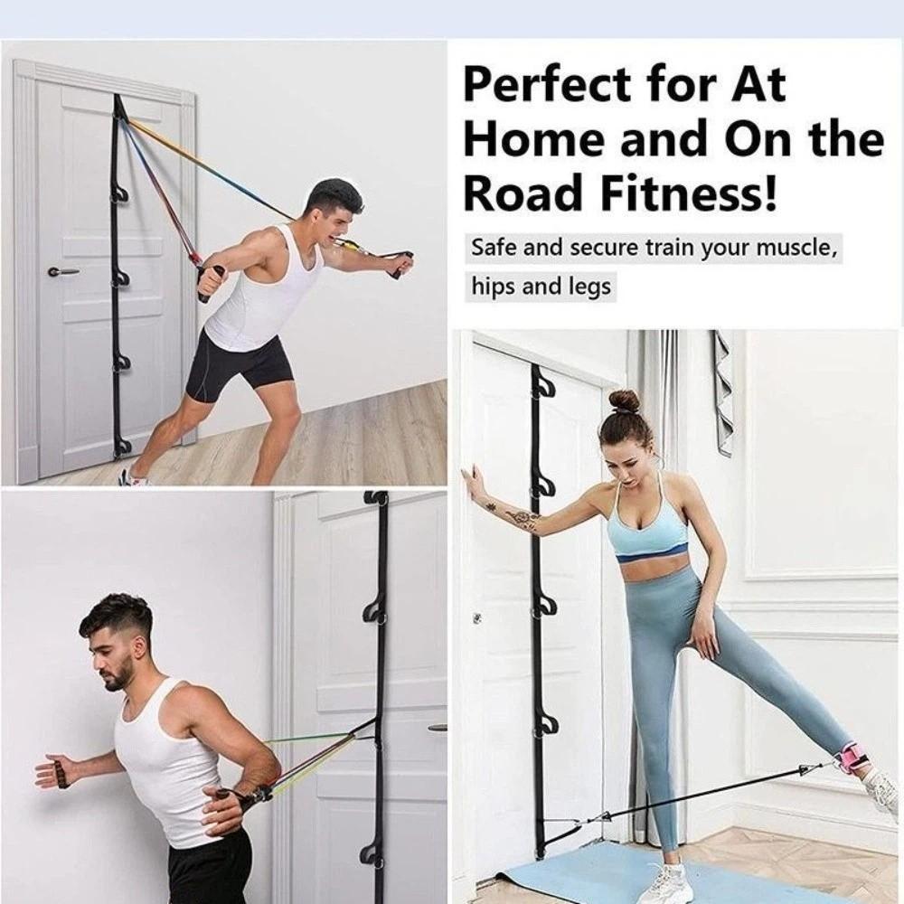 Home Fitness Hanging Tension Rope Without Punching Buckle Belt Portable Resistance Bands  Exercises