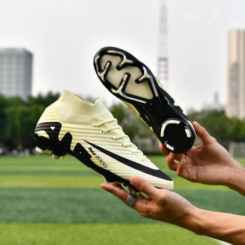 Can Shoes Falcon Broken High Top Men S Football Shoes Football Shoes Long Dingtalk Training 35