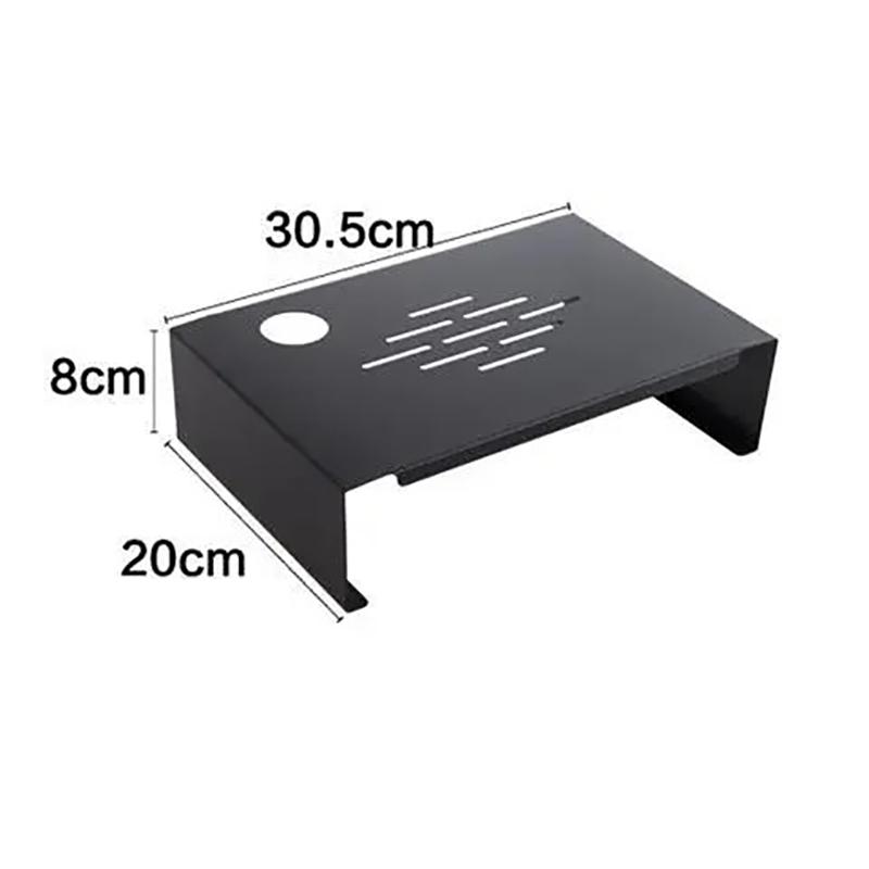 Support de moniteur d'ordinateur en métal avec support de levage pour écran PC, organisateur de rangement pour bureau, claviers, imprimante pour le bureau