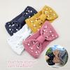 Pearl Winter Headbands Wide Edge Hair Band Fashion Turban Hat  Hair Accessories
