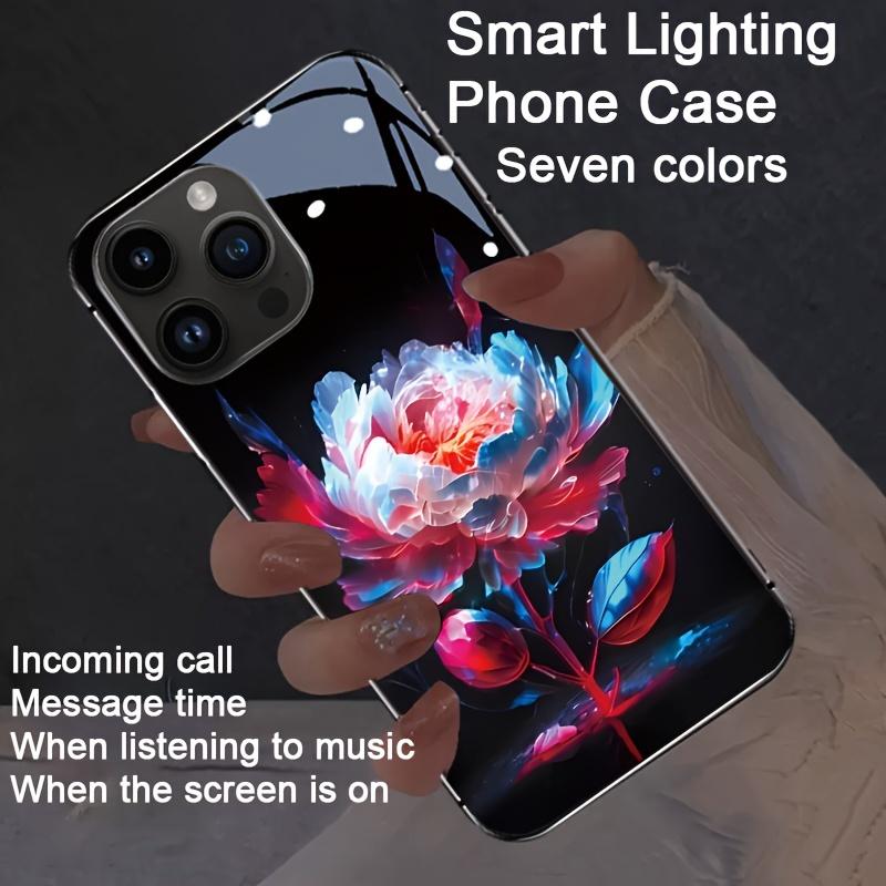 

Светодиодный чехол для телефона с принтом подсолнухов для Xiaomi Redmi Note 14 13 12 11 Pro Plus 5G 12S 11S 10S 10 12C 13C 14C 12 13 4G Flash Cover Redmi Note 10Pro 4G