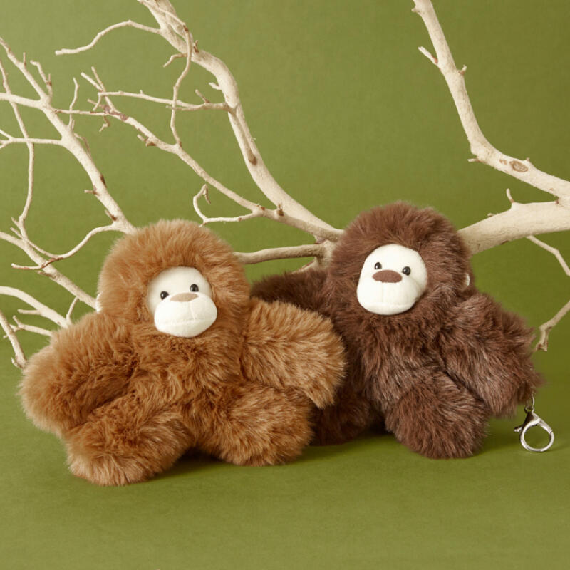 Hanging Ukki Keychain Doll Light Brown (34012654)