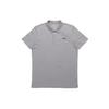 Li Ning Pure Cotton Comfortable Simple Short Sleeve Polo Shirt Men Tops Floral-Gray APLP079-3