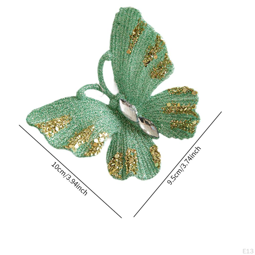 Christmas Tree Hanging Decoration Ornament Year Window Photo Prop Sequin Embellishment